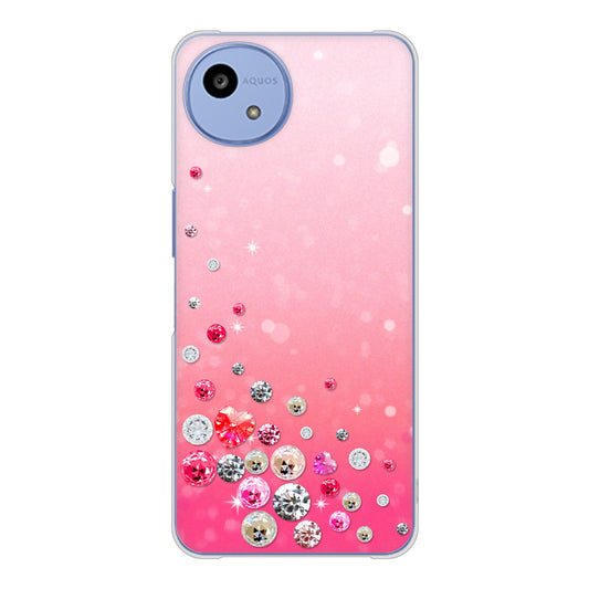 AQUOS wish5 A502SH Y!mobile 高画質仕上げ 背面印刷 ハードケーススワロデコ風プリント