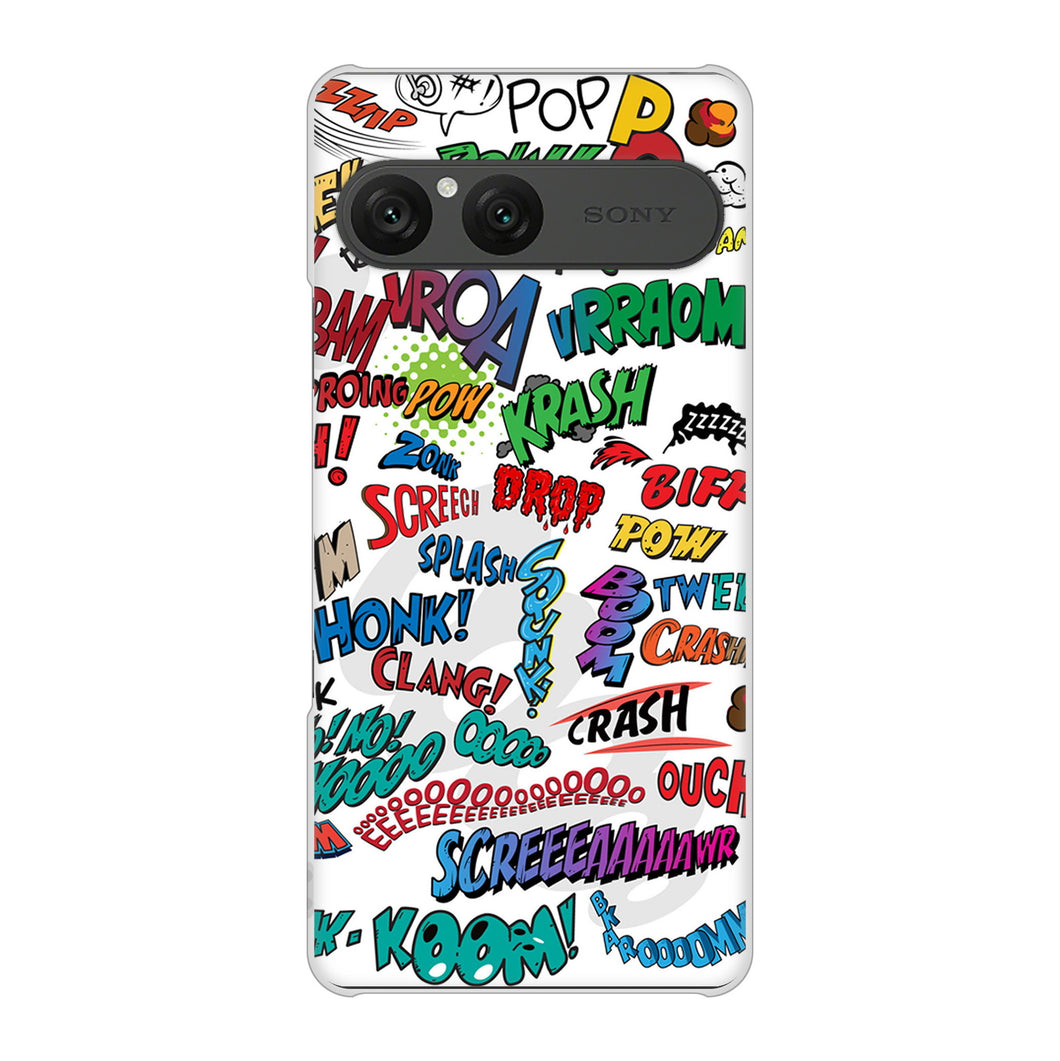 Xperia 10 VII A502SO SoftBank 高画質仕上げ 背面印刷 ハードケース 【271 アメリカン キャッチコピー】