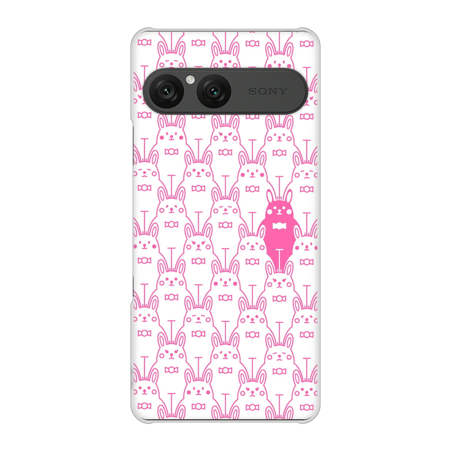 Xperia 10 VII A502SO SoftBank 高画質仕上げ 背面印刷 ハードケースパターンアニマル