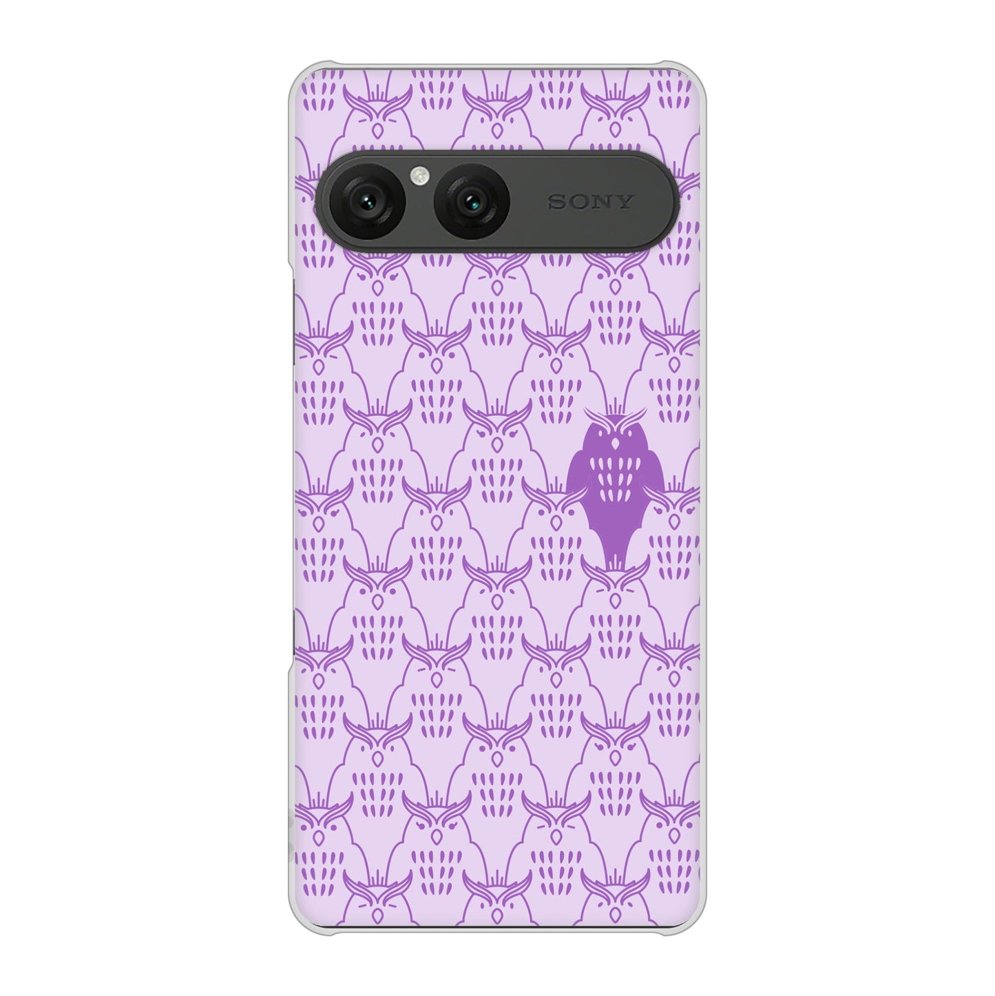 Xperia 10 VII A502SO SoftBank 高画質仕上げ 背面印刷 ハードケースパターンアニマル