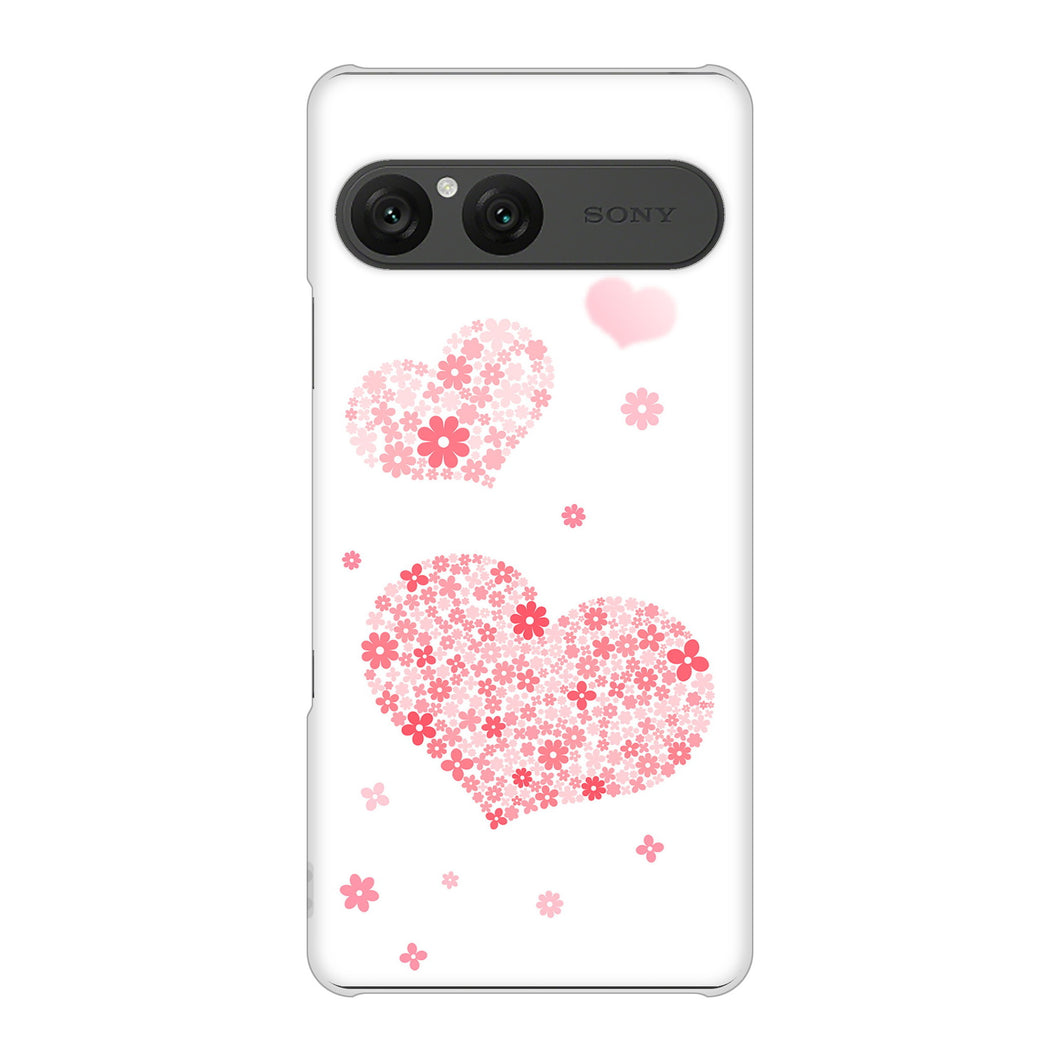 Xperia 10 VII A502SO SoftBank 高画質仕上げ 背面印刷 ハードケースビッグハート