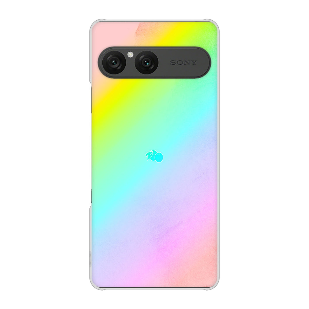 Xperia 10 VII A502SO SoftBank 高画質仕上げ 背面印刷 ハードケースパステルアート