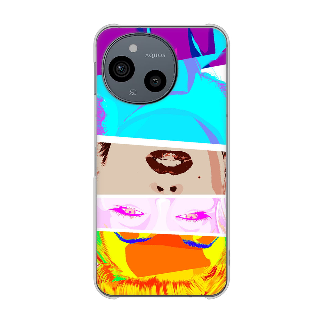 AQUOS sense10 A505SH SoftBank 高画質仕上げ 背面印刷 ハードケースマリリンモンローデザイン