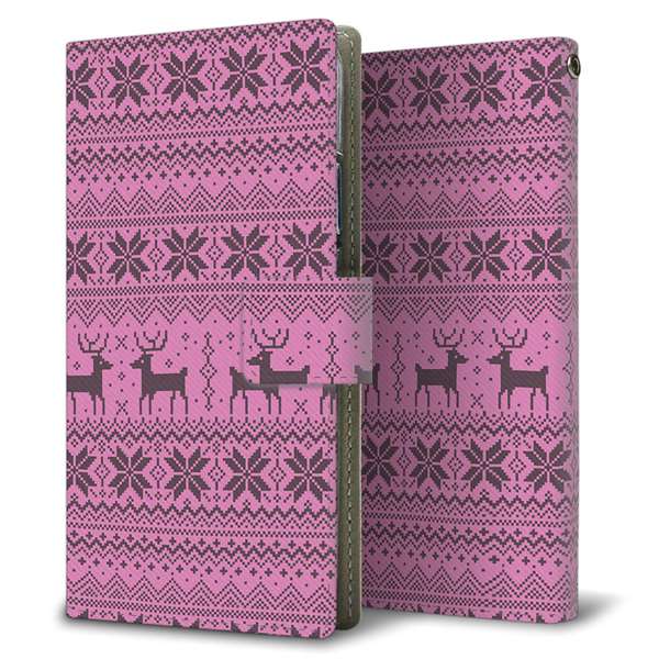 Xiaomi 13T XIG04 au 高画質仕上げ プリント手帳型ケース ( 薄型スリム )クリスマス