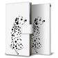 Xperia 1 IV A201SO SoftBank 高画質仕上げ プリント手帳型ケース ( 薄型スリム ) 【1038 振り向くダルメシアン（WH）】