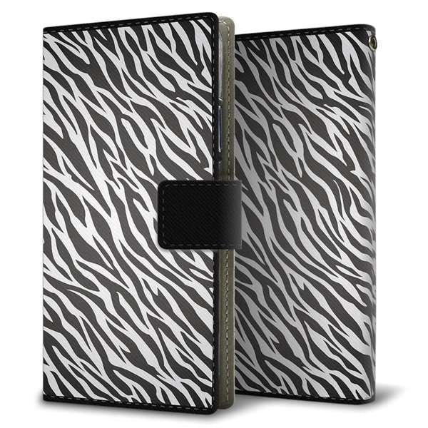 Google Pixel 8a 高画質仕上げ プリント手帳型ケース ( 薄型スリム )アニマル柄