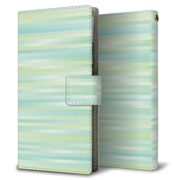 Galaxy S25 SM-S931Z SoftBank 高画質仕上げ プリント手帳型ケース ( 薄型スリム )グラデーションボーダー