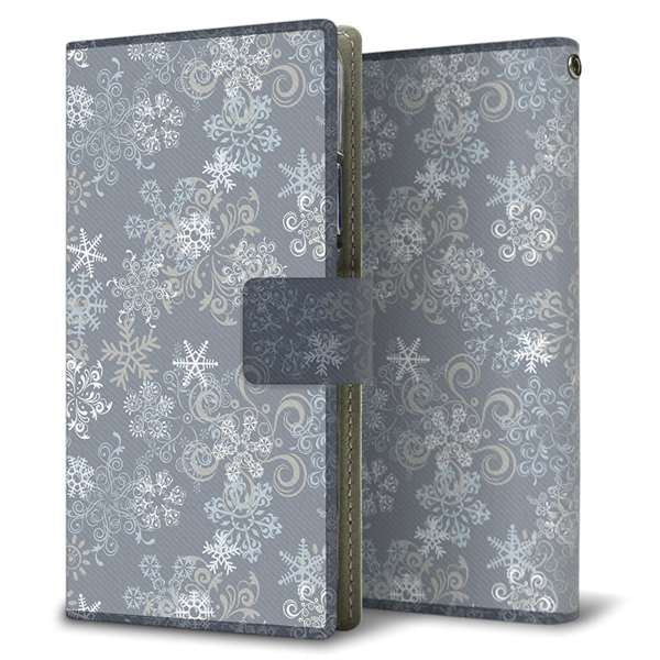 BASIO active2 SHG12 au 高画質仕上げ プリント手帳型ケース ( 薄型スリム )クリスマス