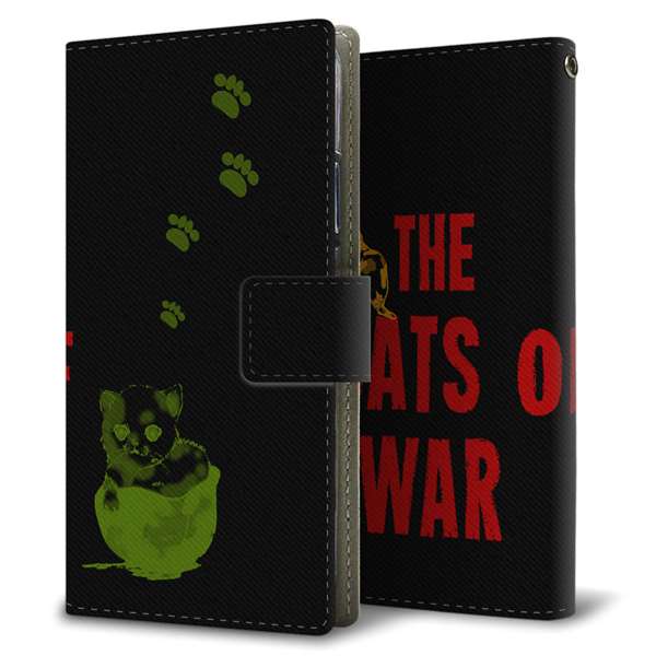 Google Pixel 11 Pro XL 高画質仕上げ プリント手帳型ケース ( 薄型スリム )THE CATS OF WAR