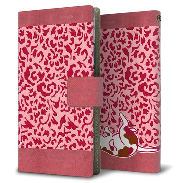 OPPO Reno10 Pro 5G A302OP SoftBank 高画質仕上げ プリント手帳型ケース ( 薄型スリム )和猫