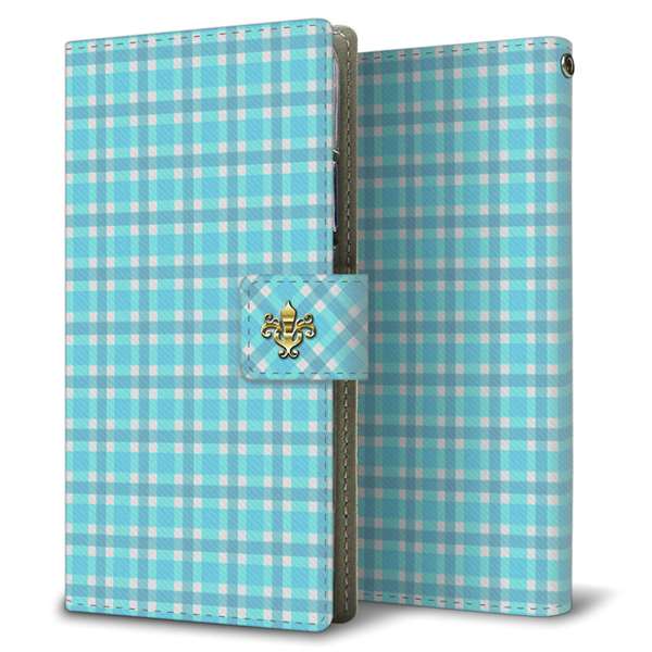 AQUOS sense10 SHG15 au 高画質仕上げ プリント手帳型ケース ( 薄型スリム )チェック