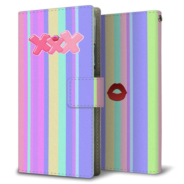 BASIO active2 SHG12 au 高画質仕上げ プリント手帳型ケース ( 薄型スリム )XXX