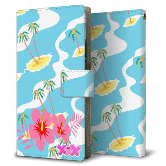 iPhone17 Pro 高画質仕上げ プリント手帳型ケース ( 薄型スリム )アロハ