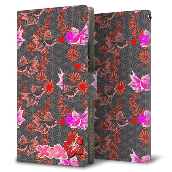 iPhone16 Pro 高画質仕上げ プリント手帳型ケース ( 薄型スリム )アロハ