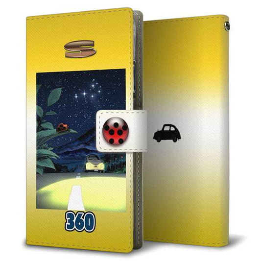 AQUOS sense8 SHG11 au 高画質仕上げ プリント手帳型ケース ( 薄型スリム )S360