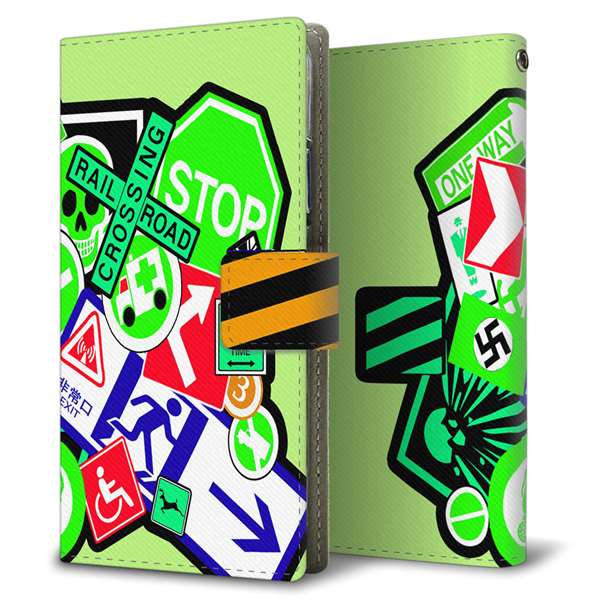 Galaxy S24 SCG25 au 高画質仕上げ プリント手帳型ケース ( 薄型スリム )マーク