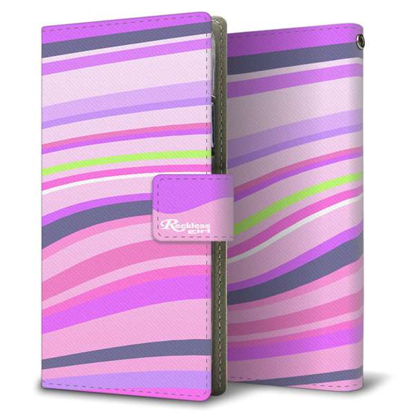 Xiaomi 14T XIG07 au 高画質仕上げ プリント手帳型ケース ( 薄型スリム )コルゲート
