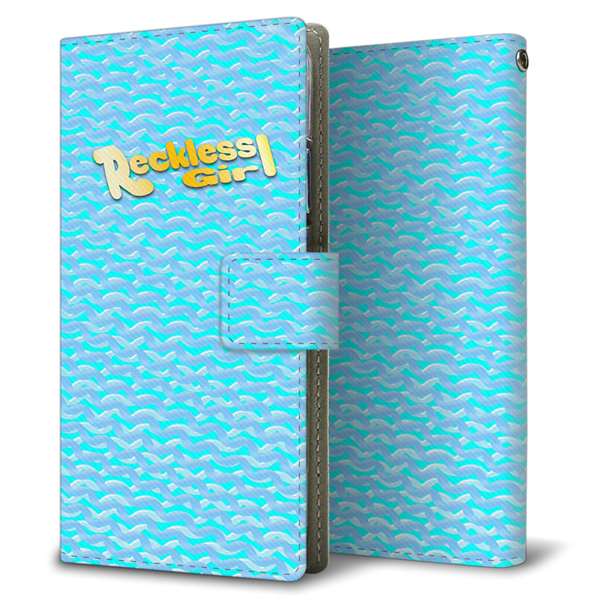 Galaxy A55 5G SC-53E docomo 高画質仕上げ プリント手帳型ケース ( 薄型スリム )ニット