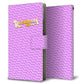 Xperia 1 IV A201SO SoftBank 高画質仕上げ プリント手帳型ケース ( 薄型スリム )ニット