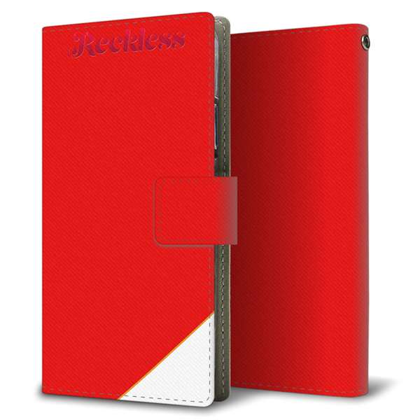 Xperia 1 VII SOG15 au 高画質仕上げ プリント手帳型ケース ( 薄型スリム )レクレス