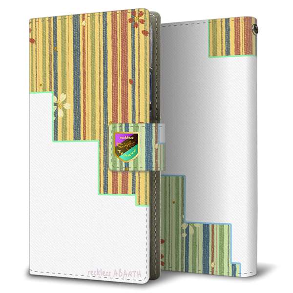 moto g13 高画質仕上げ プリント手帳型ケース ( 薄型スリム )アバルト