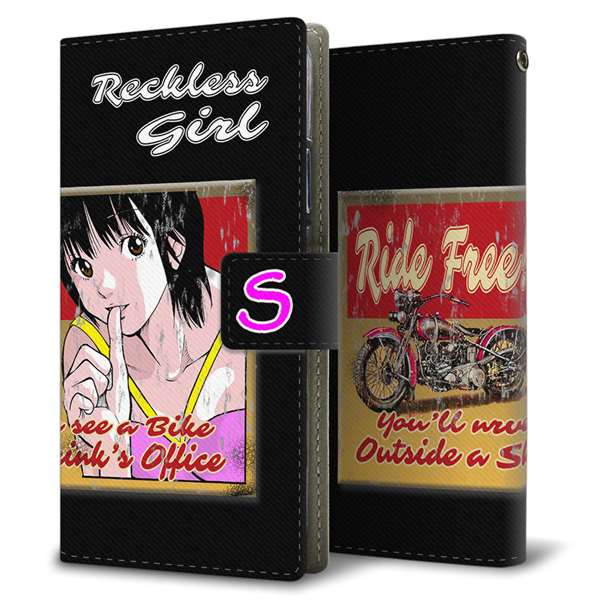 iPhone16 Pro 高画質仕上げ プリント手帳型ケース ( 薄型スリム )ピンナップガール