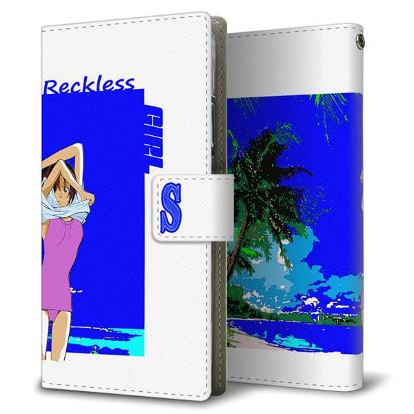 iPhone15 Pro 高画質仕上げ プリント手帳型ケース ( 薄型スリム )ピンナップガール