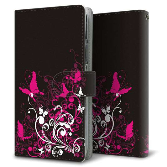 iPhone Air 高画質仕上げ プリント手帳型ケース ( 通常型 )バタフライ