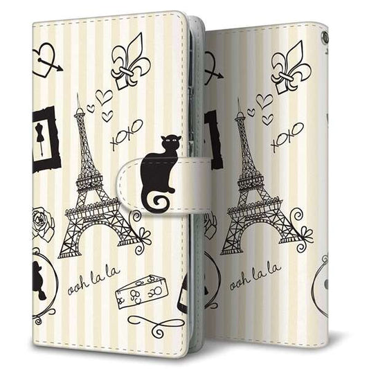 iPhone15 Pro Max 高画質仕上げ プリント手帳型ケース ( 通常型 )LOVE フランス