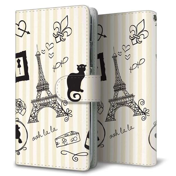 Google Pixel 10 高画質仕上げ プリント手帳型ケース ( 通常型 )LOVE フランス