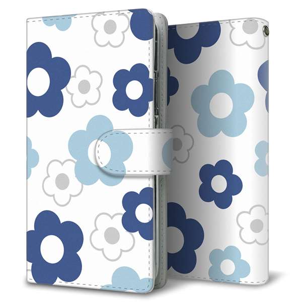 iPhone16 Pro 高画質仕上げ プリント手帳型ケース ( 通常型 )デイジー 耐衝撃