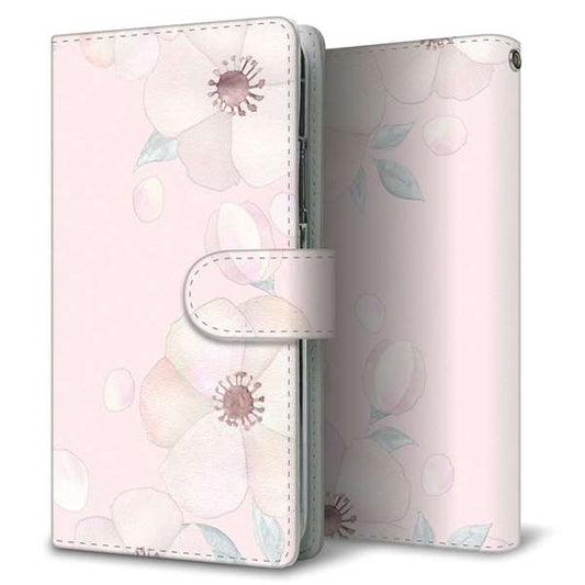 AQUOS R10 A501SH SoftBank 高画質仕上げ プリント手帳型ケース ( 通常型 )ドゥ・フルール