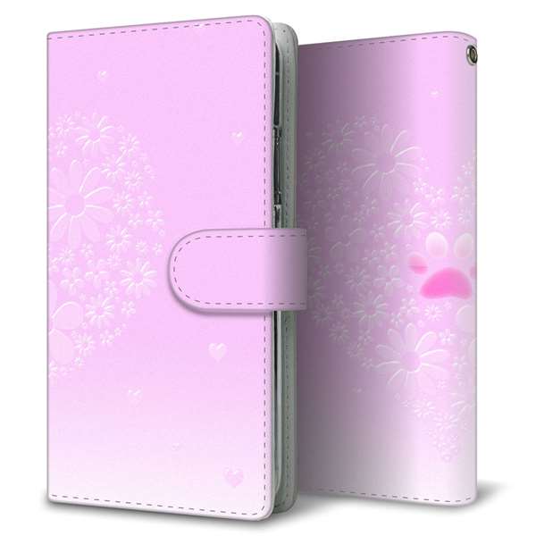 Galaxy S26 Ultra SM-S948Z SoftBank 高画質仕上げ プリント手帳型ケース ( 通常型 ) 【YA955 ハート02 素材ホワイト】