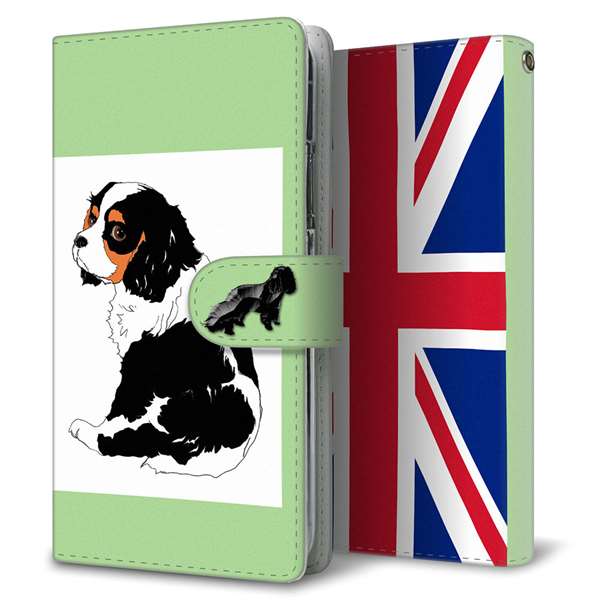 Xperia 1 VI SO-51E docomo 高画質仕上げ プリント手帳型ケース ( 通常型 )キャバリアキングチャールズスパニエル