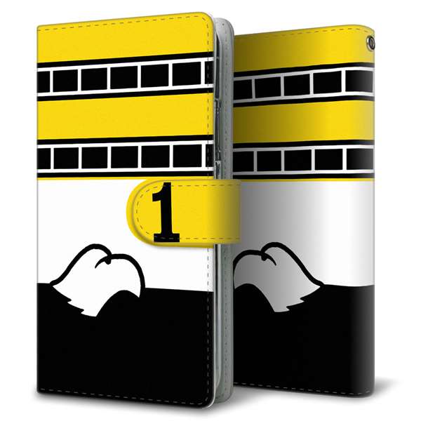 らくらくスマートフォン F-53E docomo 高画質仕上げ プリント手帳型ケース ( 通常型 )ワークス