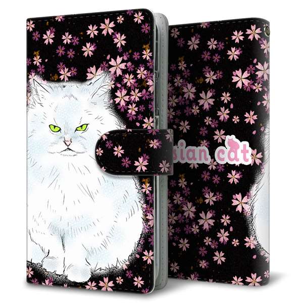 AQUOS wish3 A302SH Y!mobile 高画質仕上げ プリント手帳型ケース(通常型)ペルシャ