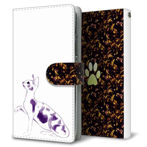 AQUOS sense10 SHG15 au 高画質仕上げ プリント手帳型ケース ( 通常型 )スフィンクス