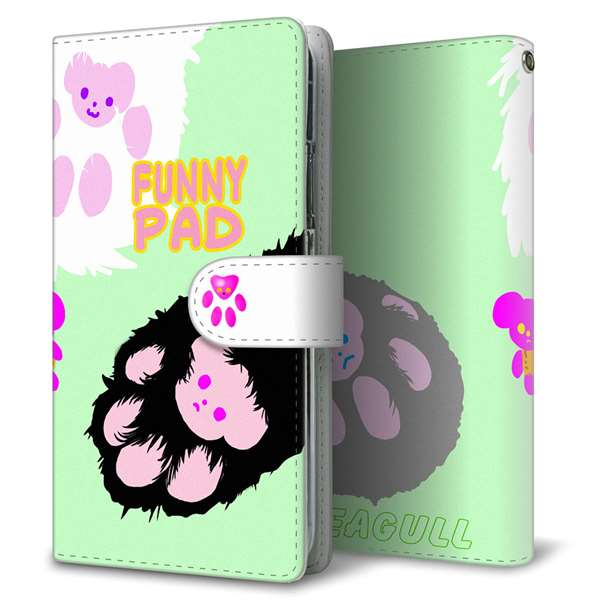 BASIO active2 SHG12 au 高画質仕上げ プリント手帳型ケース ( 通常型 )らぶねこ