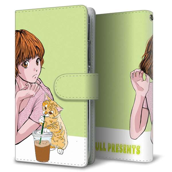 BASIO active3 KYG04 au 高画質仕上げ プリント手帳型ケース ( 通常型 )ベストフレンド