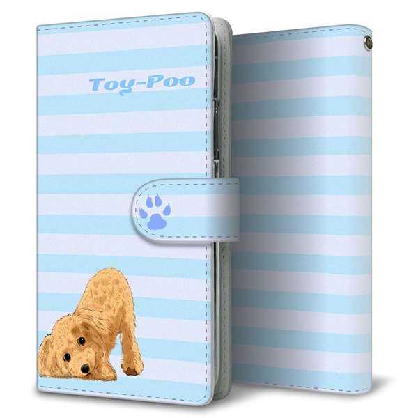 Xperia 10 VII A502SO SoftBank 高画質仕上げ プリント手帳型ケース ( 通常型 )トイプー