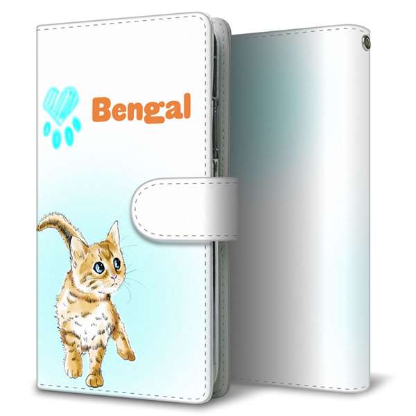 OPPO Reno11 A A401OP Y!mobile 高画質仕上げ プリント手帳型ケース ( 通常型 )ベンガル