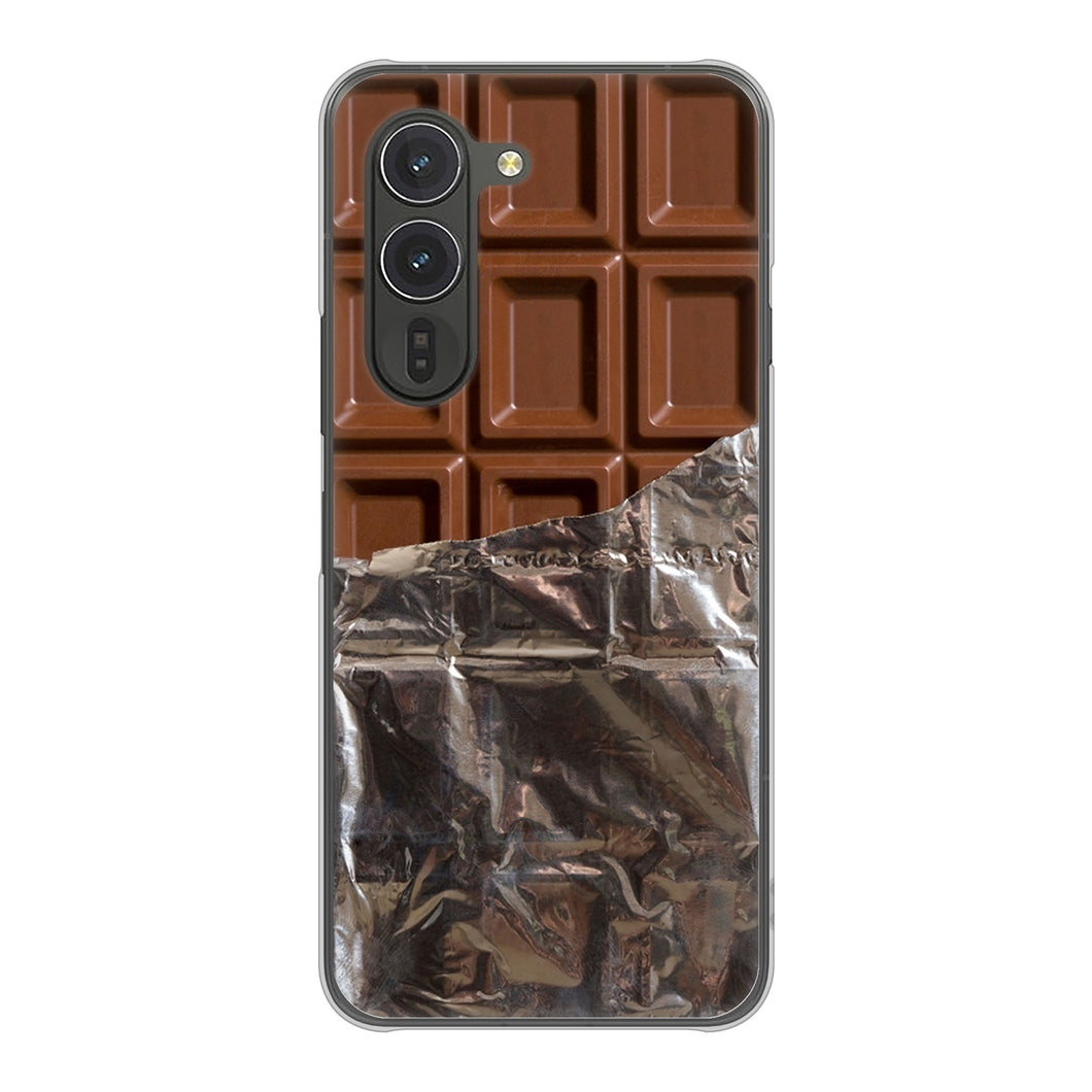 arrows Alpha M08 高画質仕上げ 背面印刷 ハードケース板チョコ