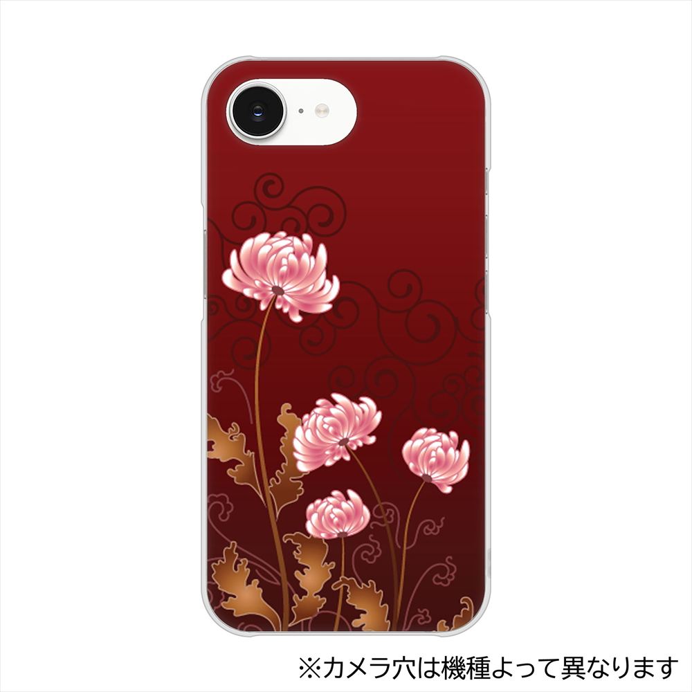 Xperia 10 VIII A602SO SoftBank 375 優美な菊 ハードケース 背面印刷