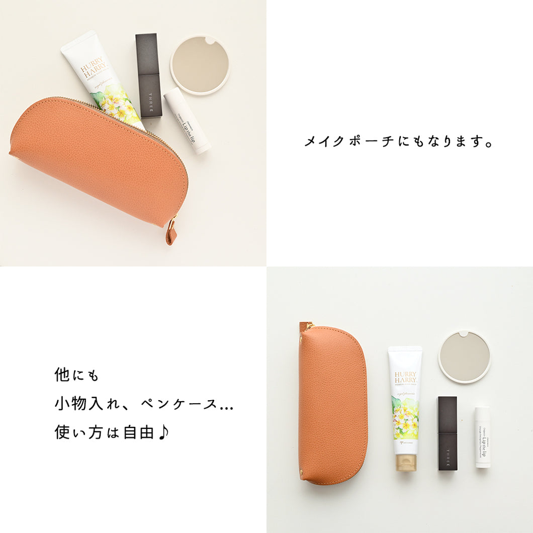 姫路レザー × ウィリアムモリス メガネケース シュリンクレザー