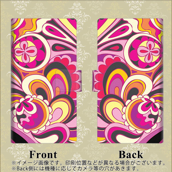 Xiaomi Redmi Note 13 Pro 5G XIG05 au 高画質仕上げ プリント手帳型ケース ( 薄型スリム ) 【586 ブローアップカラー】