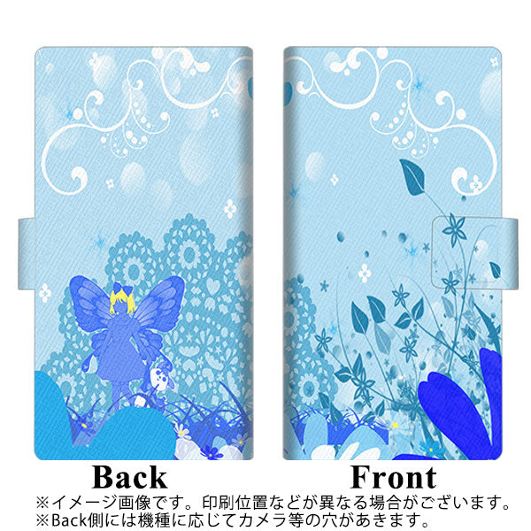 Xiaomi Redmi Note 13 Pro 5G XIG05 au 高画質仕上げ プリント手帳型ケース ( 薄型スリム ) 【YA890 アリス】