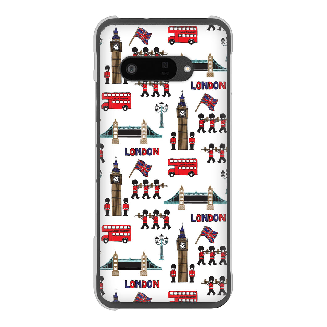 DIGNO SX4 高画質仕上げ 背面印刷 ハードケース 【EK811 ロンドンの街】