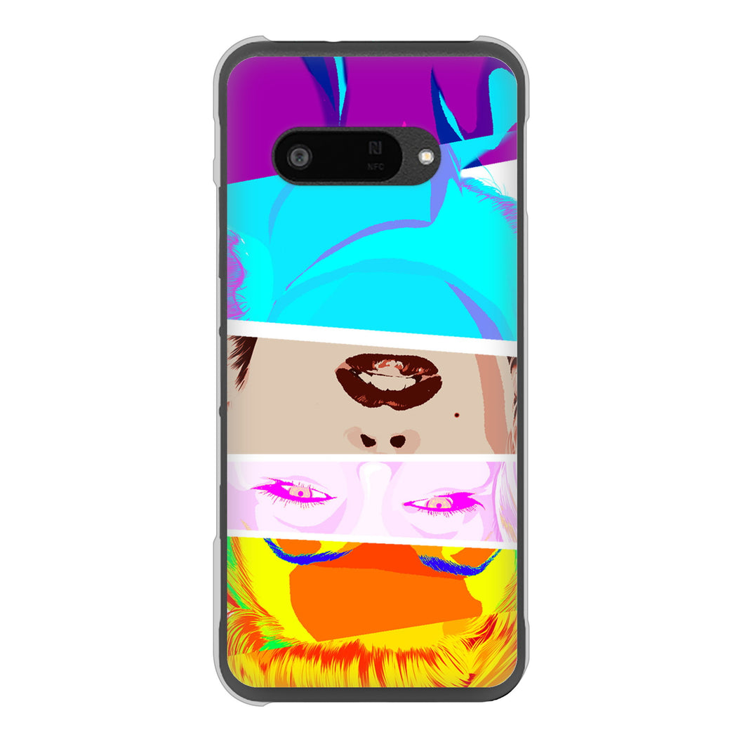 DIGNO SX4 高画質仕上げ 背面印刷 ハードケースマリリンモンローデザイン