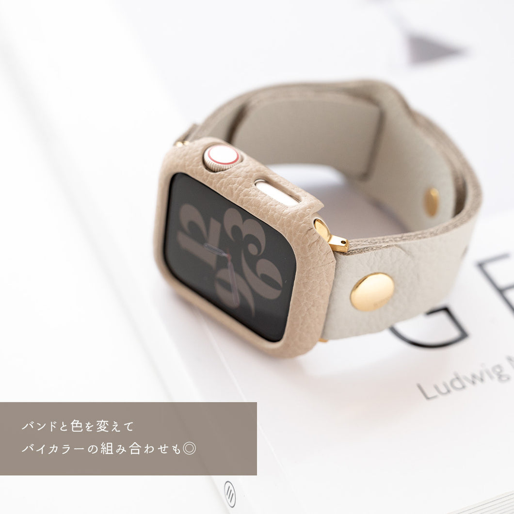 姫路レザー シュリンクレザー アップルウォッチ ケース