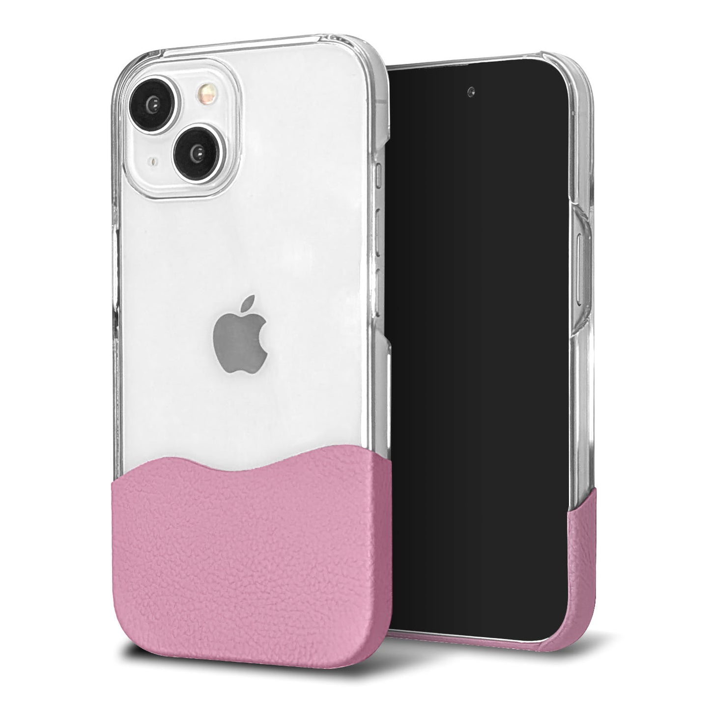 Galaxy S23 Ultra SCG20 au ちょいまる シュリンク姫路レザー 透明クリアケース スマホショルダー
